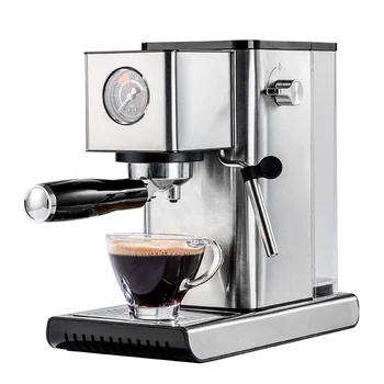 Совершенно Новая Электрическая кофемашина Полностью Автоматическая Ретро Профессиональная Интеллектуальная кофемашина для приготовления Эспрессо