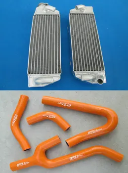 алюминиевый радиатор + шланг для KTM 250/300/380 MXC/EXC/SX 1998-2003 L & R 98 99 00 01 02 03