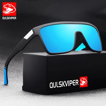 QULSKVIPER Поляризованные Солнцезащитные очки для рыбалки Мужчины Рыбалка Кемпинг Очки для вождения Солнцезащитные Очки UV400 Без Коробки Спорт на открытом воздухе
