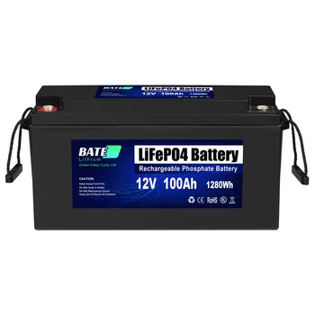Запасная Быстрая отправка Класса A С длительным сроком службы 12V 100Ah LiFePO4 Аккумуляторная батарея VRLA сменная литиевая аккумуляторная батарея